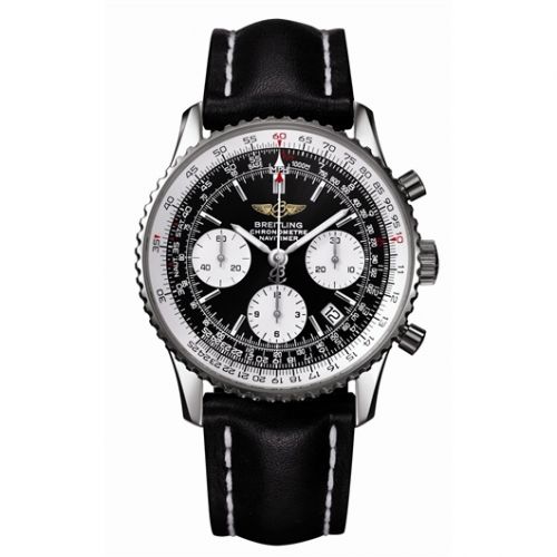 Breitling Navitimer Black Black Calf