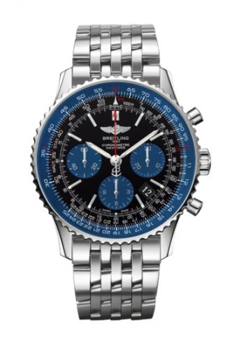 Breitling Navitimer 01 43 Stainless Steel Blue Edition Bracelet