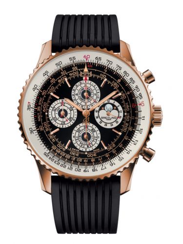 Breitling Navitimer QP Red Gold Black Rubber