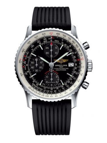Breitling Navitimer Heritage Stainless Steel Black Rubber