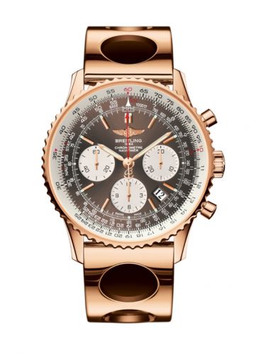 Breitling Navitimer 01 43 Red Gold Bronze Air Racer