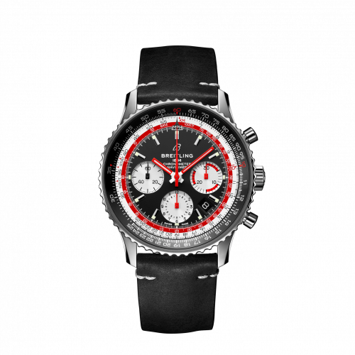 Breitling Navitimer 1 B01 Chronograph 43 Stainless Steel Airline Editions SwissAir Calf Pin