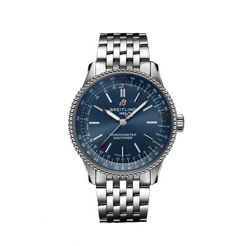 Breitling Navitimer 1 35 Automatic Stainless Steel Blue Bracelet