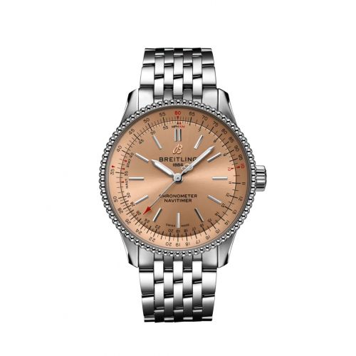 Breitling Navitimer 1 35 Automatic Stainless Steel Copper Bracelet