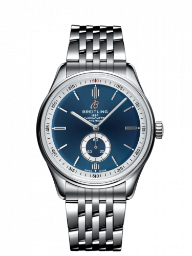 Breitling Premier Automatic 40 Stainless Steel Blue Bracelet