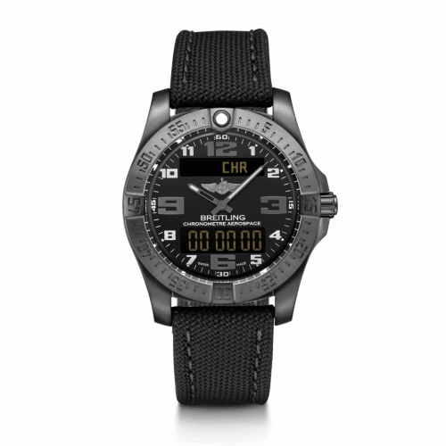 Breitling Aerospace Evo Night Mission Black Military Pin