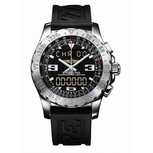 Breitling Airwolf Black Rubber