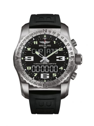 Breitling Cockpit B50 Titanium Black Rubber Folding