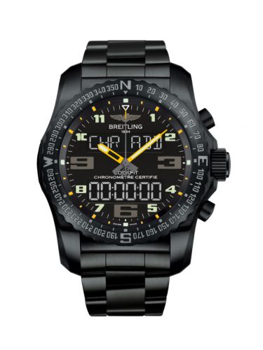 Breitling Cockpit B50 Night Mission Black-Yellow Bracelet