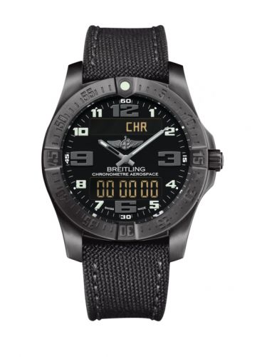 Breitling Aerospace Evo Night Mission Black Military Folding