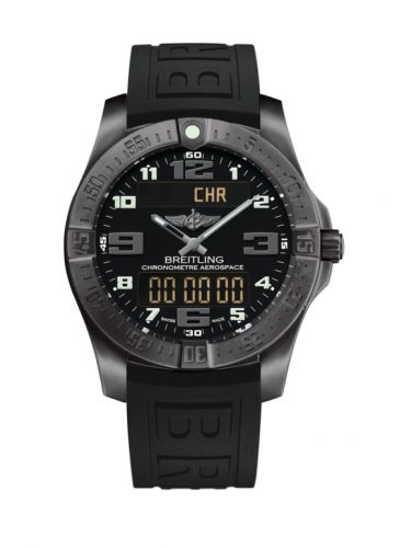 Breitling Aerospace Evo Night Mission Black Rubber Pin