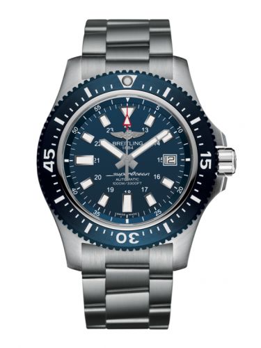 Breitling Superocean 44 Special Stainless Steel Marine Blue Bracelet