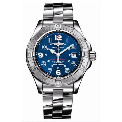Breitling Superocean Arrow Hand Blue Bracelet