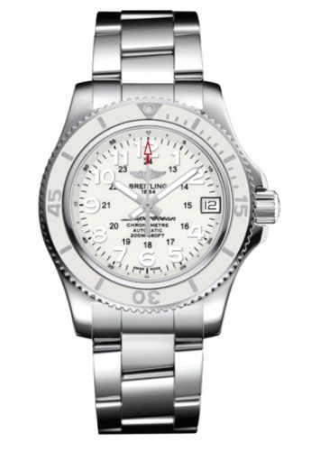 Breitling Superocean II 36 White Bracelet