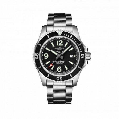 Breitling Superocean 44 Stainless Steel Black Bracelet