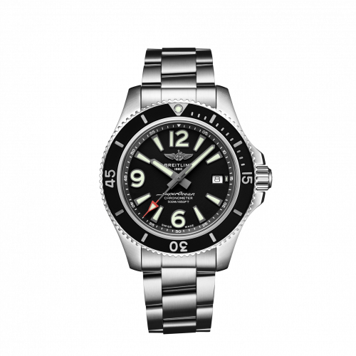 Breitling Superocean 42 Stainless Steel Black Bracelet
