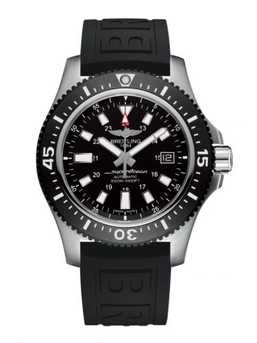Breitling Superocean 44 Special Stainless Steel Volcano Black Rubber