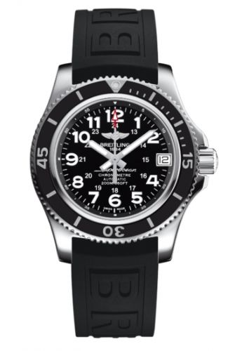 Breitling Superocean II 36 Black Rubber