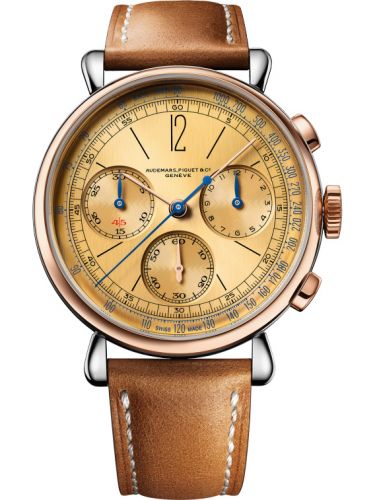 Audemars Piguet (re)Master01 Stainless Steel Pink Gold Champagne