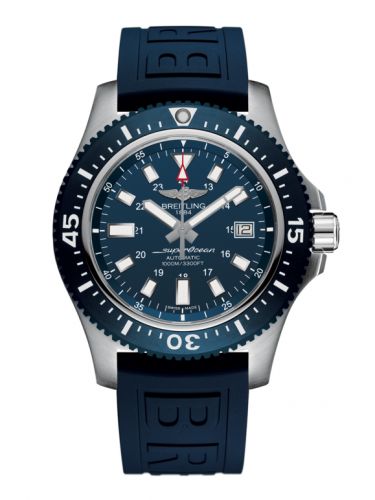 Breitling Superocean 44 Special Stainless Steel Marine Blue Rubber