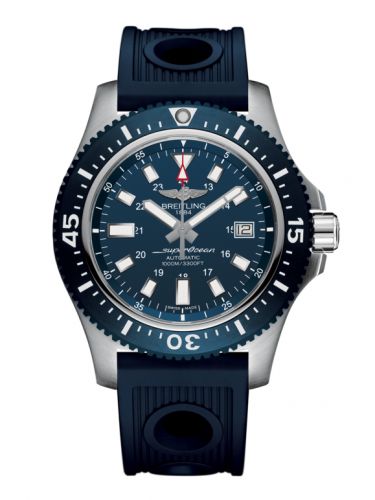 Breitling Superocean 44 Special Stainless Steel Marine Blue Rubber