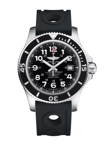 Breitling Superocean II 44 Stainless Steel Black Volcano Black Ocean Racer II Pin