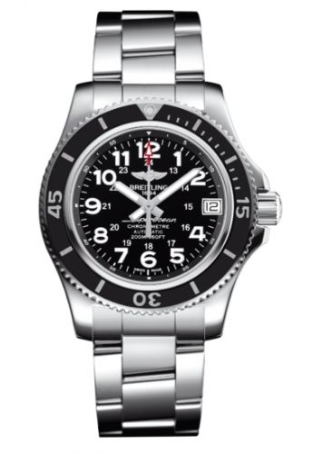 Breitling Superocean II 36 Black Bracelet