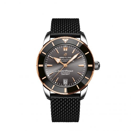 Breitling Superocean Heritage II B20 Automatic 42 Stainless Steel Red Gold Antracite Switzerland