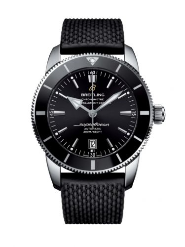 Breitling Superocean Heritage II 46 Stainless Steel Black Black Rubber Folding