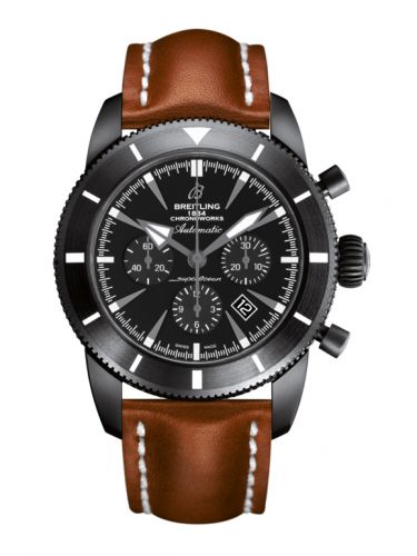 Breitling Superocean Heritage 46 Chronoworks Ceramic Black Calf
