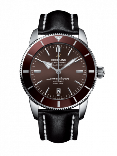 Breitling Superocean Heritage II 46 Stainless Steel Bronze Bronze Calf Pin