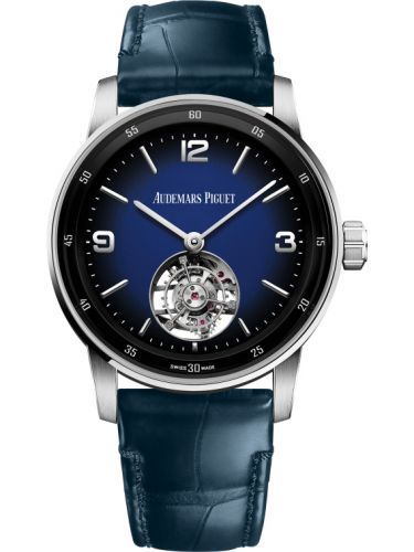 Audemars Piguet CODE 11.59 Tourbillon Selfwinding White Gold Blue