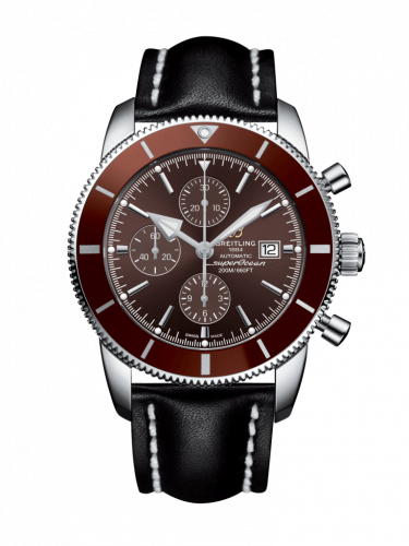 Breitling Superocean Heritage II 46 Chronograph Stainless Steel Bronze Bronze Calf Pin