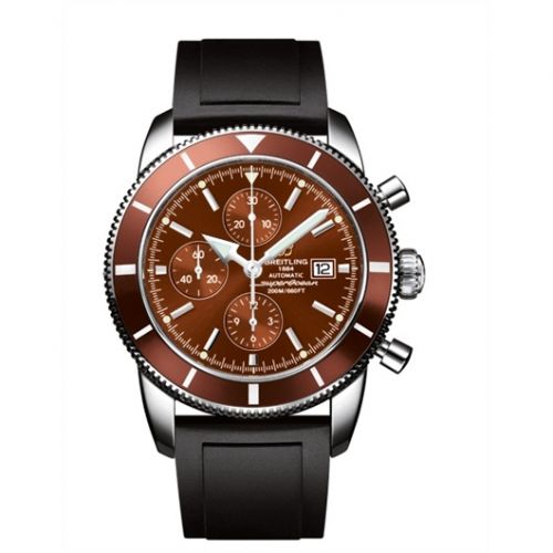 Breitling Superocean Heritage 46 Chronograph Stainless Steel Bronze Bronze Rubber