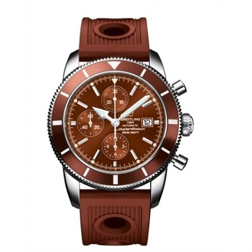Breitling Superocean Heritage 46 Chronograph Stainless Steel Bronze Bronze Rubber