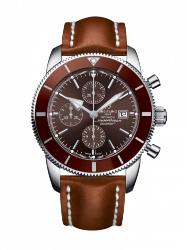 Breitling Superocean Heritage II 46 Chronograph Stainless Steel Bronze Bronze Calf Folding
