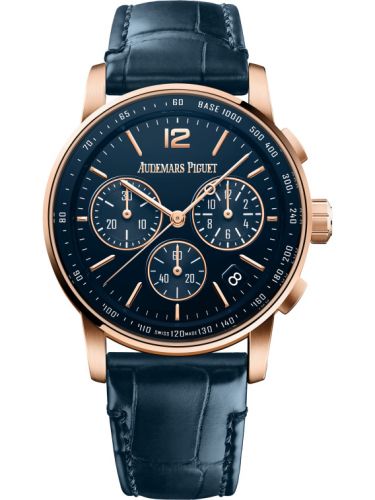 Audemars Piguet CODE 11.59 Chronograph Selfwinding Pink Gold Blue