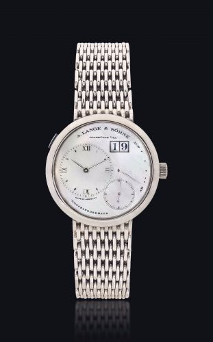 A. Lange & Söhne Lange 1 White Gold MOP Bracelet