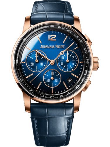Audemars Piguet CODE 11.59 Chronograph Selfwinding Pink Gold Blue