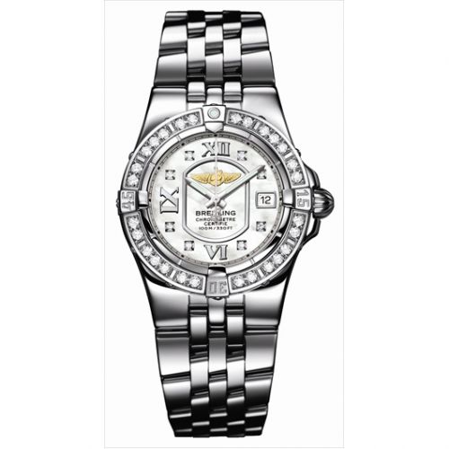 Breitling Starliner 2008 Diamond Bezel MOP
