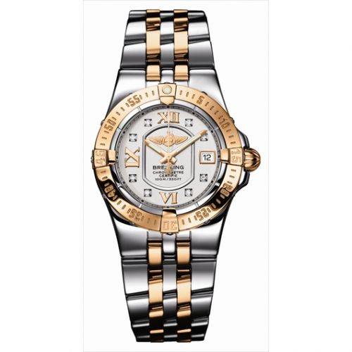 Breitling Starliner 2008 Two Tone Rose Silver