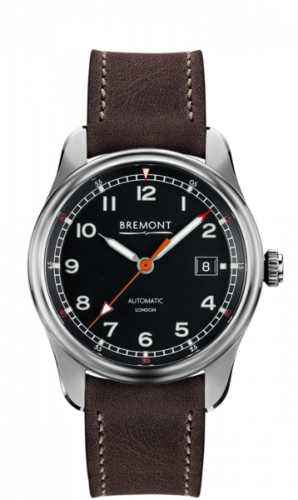 Bremont Airco Mach 1 Stainless Steel Black Calf