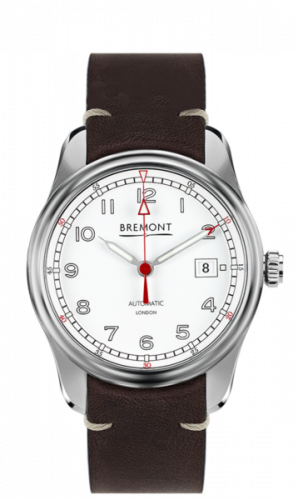 Bremont Airco Mach 1 Stainless Steel White Calf