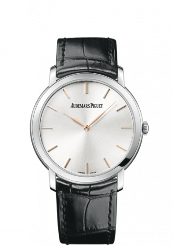 Audemars Piguet Jules Audemars 15180 Extra-Thin White Gold Silver