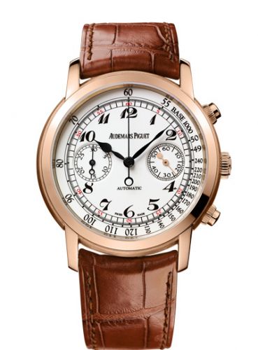 Audemars Piguet Jules Audemars 26100 Chronograph Pink Gold White Vintage