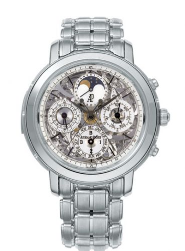 Audemars Piguet Jules Audemars 26023 Grande Complication Platinum Sapphire Bracelet