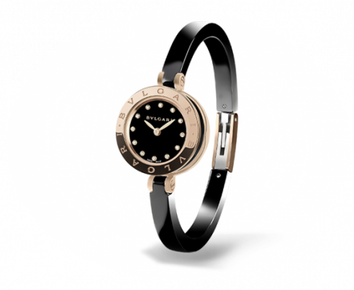 Bulgari B.Zero1 Pink Gold Ceramic Black