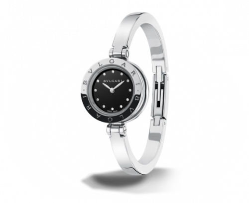 Bulgari B.Zero1 Stainless Steel Black Bracelet