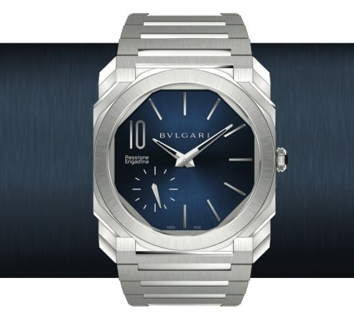 Bulgari Octo Finissimo Automatic Steel Blue Passione Engadina