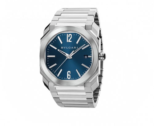 Bulgari Octo Solotempo 38 Blue Bracelet